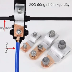 JKG-1 Kẹp chuyển tiếp đồng-nhôm cho hộp đồng hồ, kẹp dây nhôm sang dây đồng, đầu nối nhánh T-Type DPQO