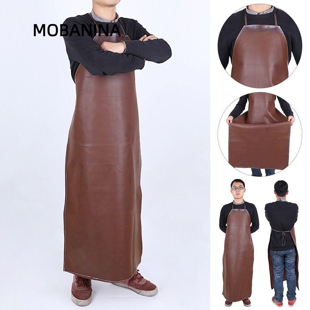 MOBANINA Tạp dề hàn da An toàn Máy hàn bền Bảo vệ