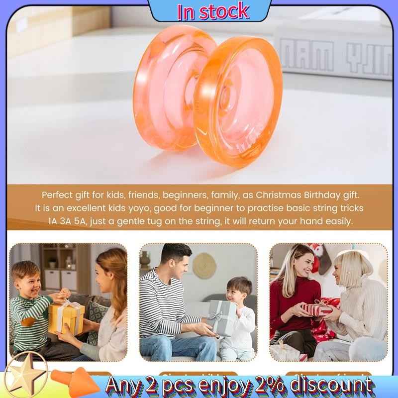 Magicyo K2 Plus Crystal Responsive Yoyo, Yo-Yo đa năng thay thế vòng bi không phản hồi cho trung gian