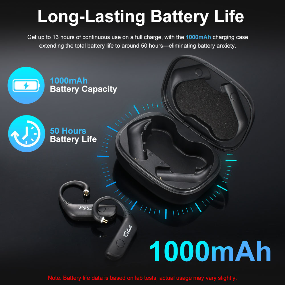 Tai nghe không dây Kinera Celest T1, màn hình trong tai, âm thanh HIFI, phù hợp thể thao và chơi game