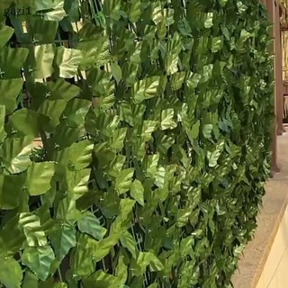 [Gazi1] Tấm hàng rào lá xanh nhân tạo Ivy Hàng rào bảo mật giả cho gia đình Trang trí ban công sân vườn ngoài trời 0,5X3m Boutique