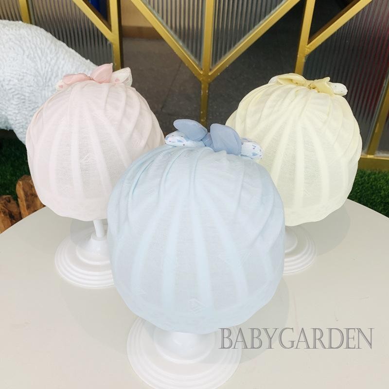 / / -Mũ Turban Bé Gái Sơ Sinh Ngọt Ngào Mềm Mại Co Giãn Dễ Thương Nơ Mũ Mầm Non Mũ Beanie Cho Trẻ Sơ Sinh