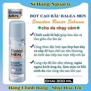 [DATE MỚI] Bọt và kem cạo râu BALEA MEN Đức -DÀNH CHO NAM