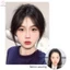 Phần giữa Fake Bangs Fringe Tổng hợp Topper Hairpiece Clip-In Bang Nối dài Đóng cửa vô hình tự nhiên