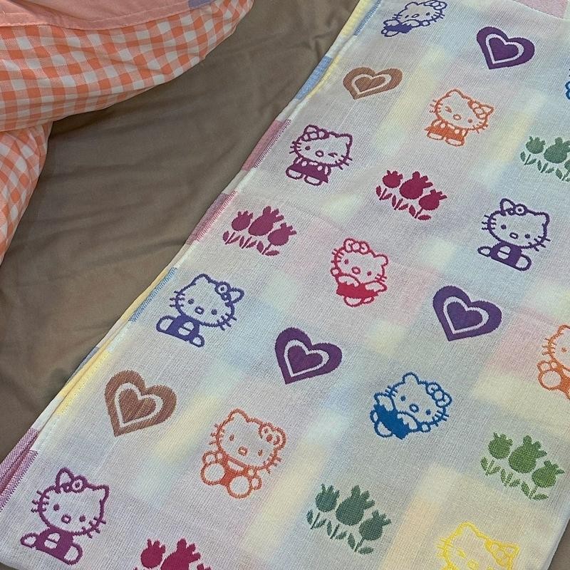 Hellokitty Khăn tắm Cotton dễ thương Gạc bông Khăn tắm lớn