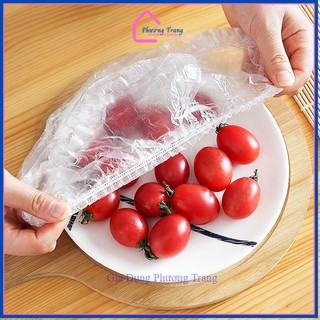 Túi màng bọc thực phẩm JYoohome chất liệu PE co dãn có chun siêu dai, Túi gấu bọc đồ ăn - Phương Trang