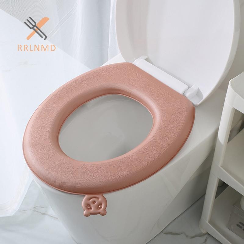 Rrlnmd EVA Chống Nước Bồn Cầu Bọc Dày Bốn Mùa Đa Năng Miếng Lót Vệ Sinh MỚI