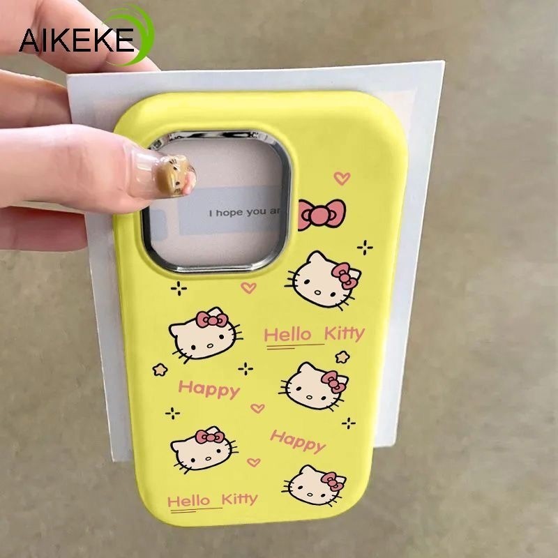 Vỏ HelloKitty Dễ Thương Phong Cách Hàn Quốc Cho Vivo V50 V40 Pro V30 V29 V27 V27E V25 V23 V21 V21S V20 Pro V15 Y77 Y77E Y76S Y74S Y76 Y16 Y02S Vỏ Điện Thoại Mềm Hoạt Hình Ốp Lưng Chống Sốc