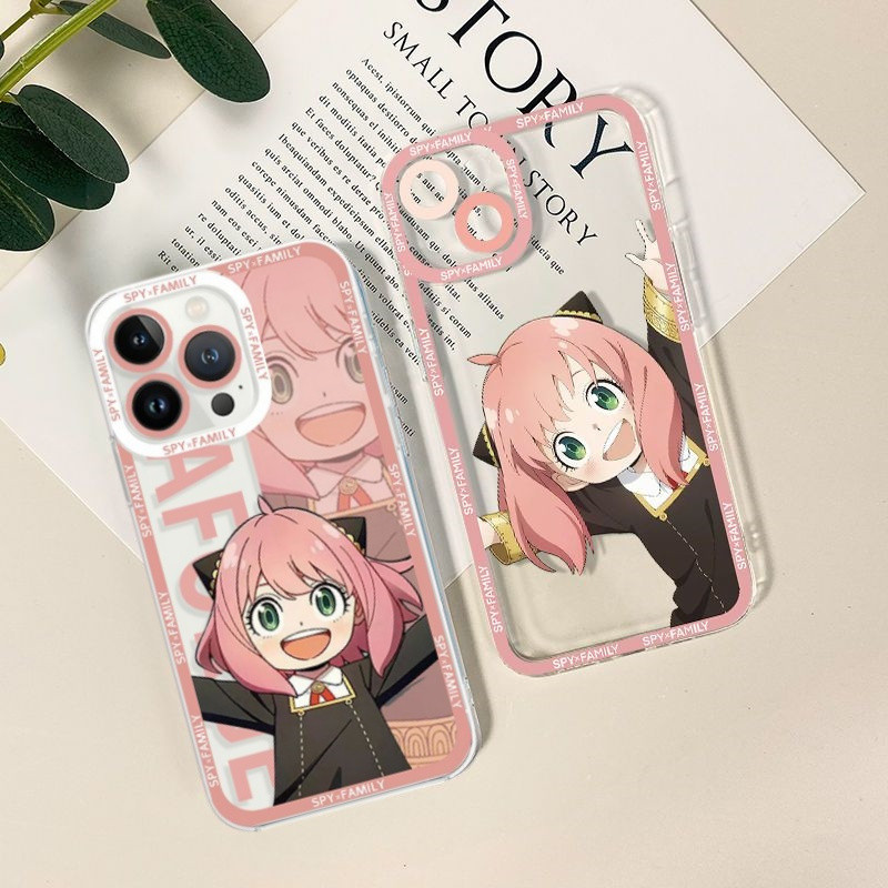 Ốp Điện Thoại Cho infinix Note 10 40 30 Pro 12 G96 TECNO POVA 3 CAMON 30 5G Smart 7 Zero 5G 2023 30 4G Ốp Lưng Anime Dễ Thương SPY Họ Anya Mềm Hoạt Hình Trò Chơi Trong Suốt