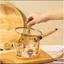 Nồi nấu bột cho bé nắp gấu , Chất liệu thuỷ tinh dung tích 1,7l siêu chịu nhiệt
