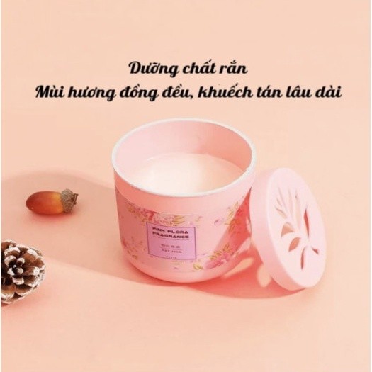 Sáp thơm phòng khử mùi phòng ngủ nhà vệ sinh toilet ô tô với 4 mùi hương tự nhiên 190g