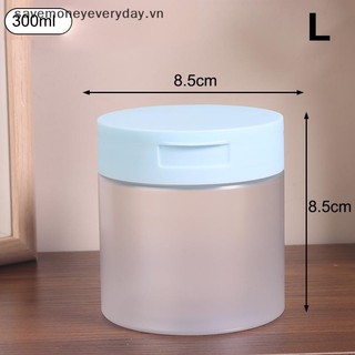 1 Cái 250 / 300 / 350ml Tẩy Trang Bông Kem Nắp Bình Sữa Dưỡng Thể Bình Tẩy Tế Bào Chết Hộp Đựng Mỹ Phẩm Du Lịch Chai Di Động