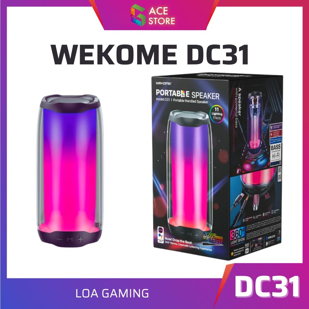 Loa Bluetooth WEKOME DC31