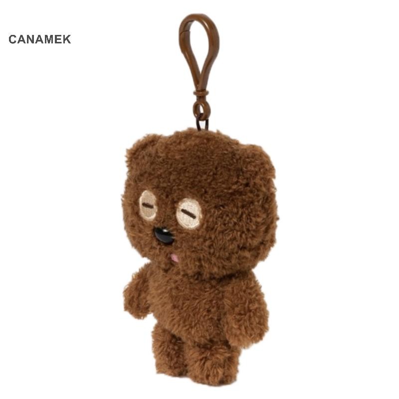 Canaanek 1 Hoạt Hình Gấu Nhỏ Có Mũ Trùm Đầu Búp Bê Móc Khóa Mặt Dây Chuyền Sang Trọng Búp Bê Móc Khóa Ba Lô Mặt Dây Chuyền Phụ Kiện Quà Tặng Cho Trẻ Em CSF