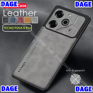 Vỏ da cừu sang trọng cho Tecno Pova 6Pro 5G/6 Pro/NEO 2024, bảo vệ camera, chống sốc, thời trang