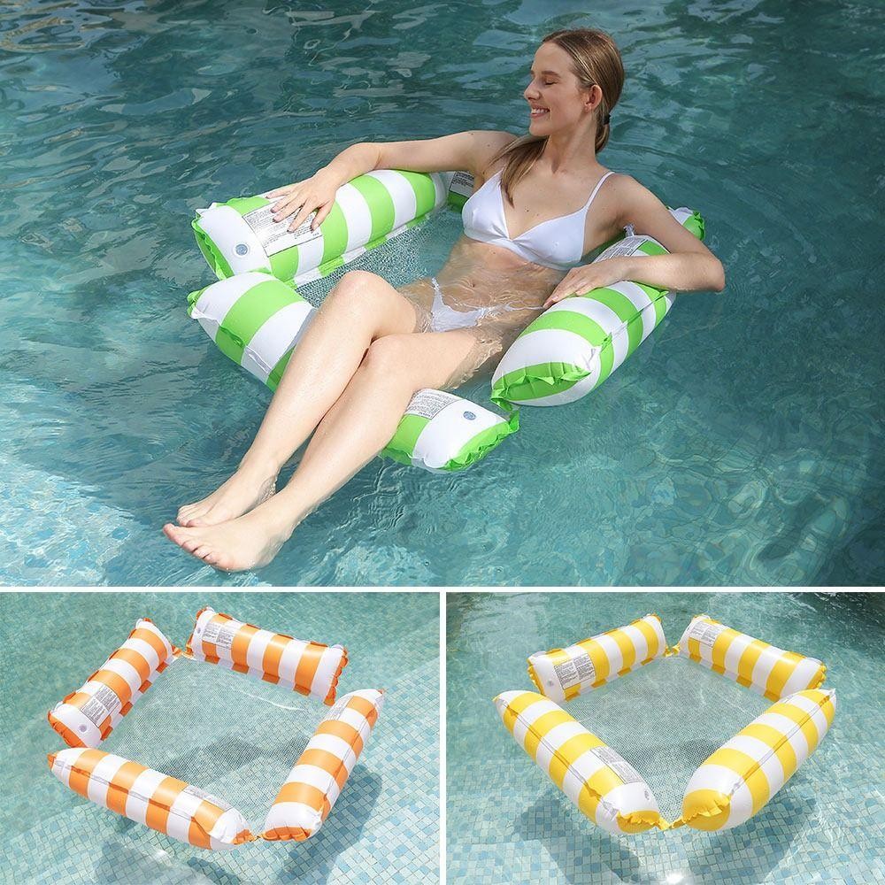 Kangn Võng Nước Recliner - Nệm Bơi Điều Chỉnh Nổi, Thoải Mái Cho Mùa Hè và Tiệc Tùng