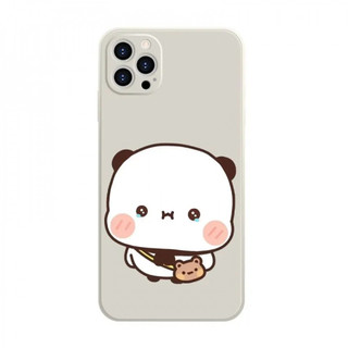 Ốp điện thoại hoạt hình One Two Bubu cho iPhone16 / 15 / 14 / 12 / 11 / 13 PRO MAX / PLUS / Mini / X XS XR 6 / 7 silicon lỏng bảo vệ toàn diện vỏ mềm chống rơi chống sốc