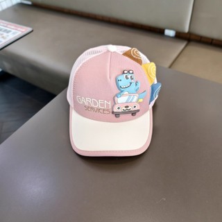 GC2 Thời Trang Bé Trai Và Bé Gái Mùa Hè Lưới Mỏng Mũ Chống Nắng Unisex Hoạt Hình Dễ Thương Chống Nắng Mũ Bóng Chày CG2