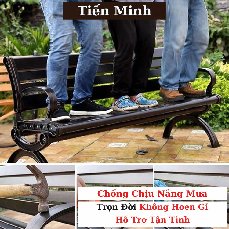 Ghế ban công Nhôm đúc Nhập khẩu Ghế ngồi ban công sang trọng Ghế sân vườn đẹp Ghế ngoài trời - TM02
