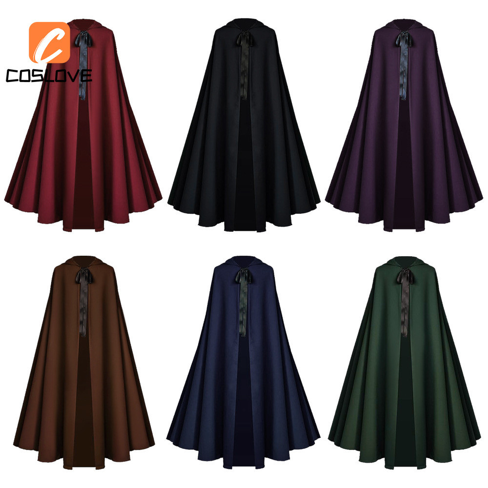 Phong Cách Cổ Điển Quỷ Cosplay Áo Dài Áo Phù Hợp Với Người Lớn Trang Phục Áo Khoác Cosplay Trang Phục Hóa Trang Halloween Đảng Biểu Diễn