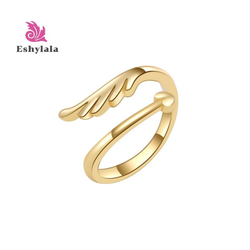 Eshylala Nhẫn Ngón Chân Vàng 18K Có Thể Điều Chỉnh Cho Nữ Đi Biển Mở Ngón Chân Nhẫn Hoa Mũi Tên Đuôi Pinky Ban Nhạc Nhẫn Chân Trần Trang Sức [MỚI]