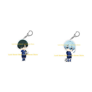 Blue lock  TV football Anime Official character You Hiori Yoichi Isagi cute Acrylic keychain Bag pend