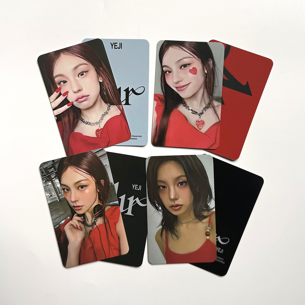 2-6 Cái / bộ ITZY Yeji AIR STARRIVER Lomo Card GOLD JYP YES24 Algorhythm Album Giáng Sinh 2025 Thiệp Chúc Mừng Mùa Chaeryeong Yuna Lia Ryujin Kpop Bưu Thiếp YM