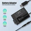 -E8 Pin Giả Với DC Power Bank Cáp Chuyển Đổi USB Thay Thế Cho LP-E8 Cho 550D 600D 650D 700D Máy Ảnh DSLR