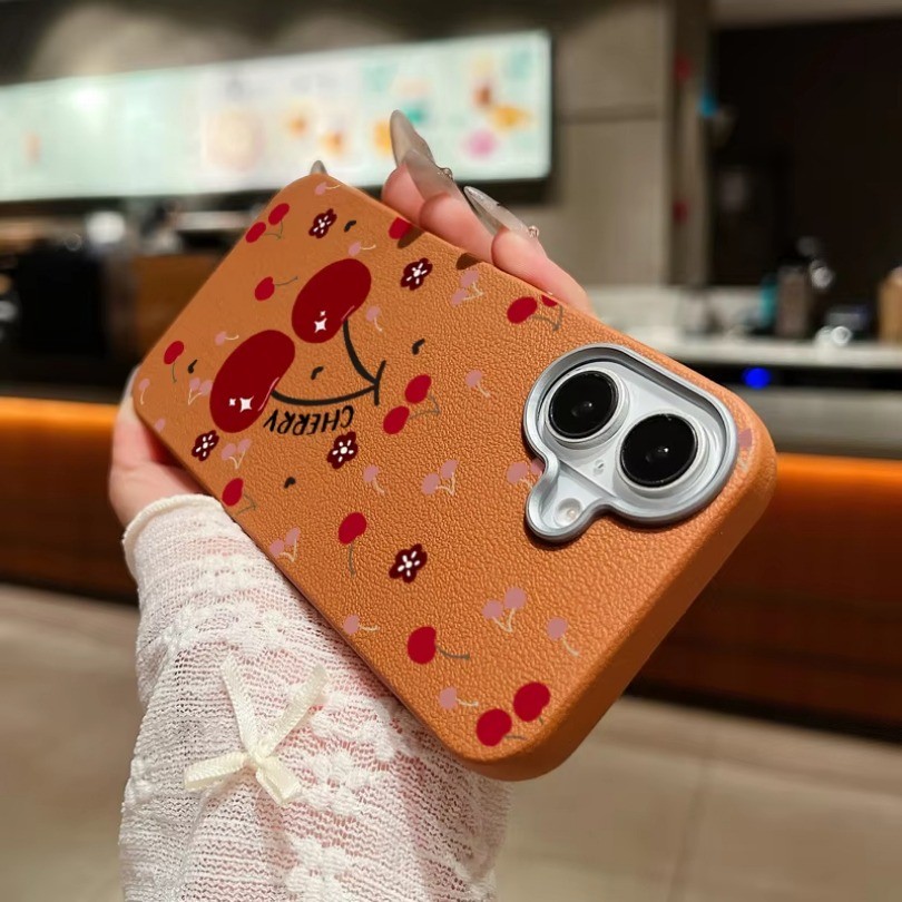 Ốp Điện Thoại Trái Cây Anh Đào Cho Tecno Spark 9 30 10 20 Pro + 10C 8C 30C GO1S GO2025 GO2024 go2022 go2021 POVA 6 NEO Bảo Vệ Ống Kính Chống Sốc