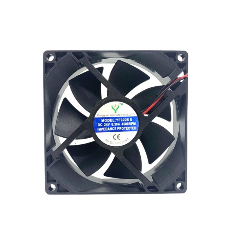 Sunon 24V DC Lüfter 92x92x25mm – 93,4 M³/h, 3400 U/min, Leise & Langlebig, Für Elektronik