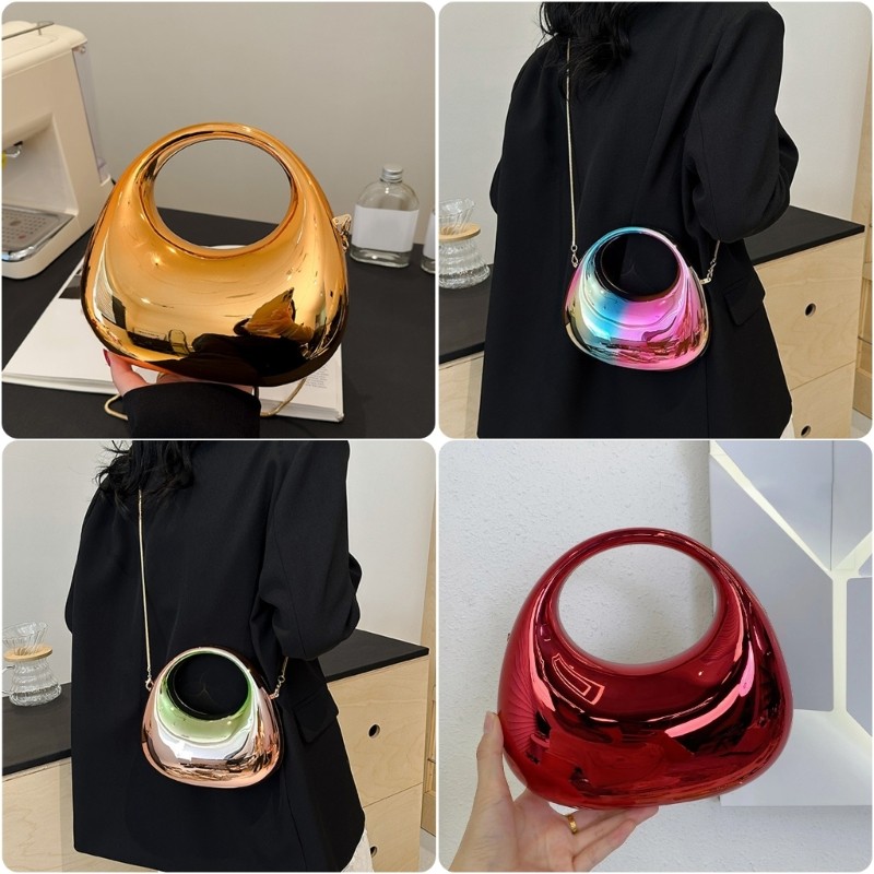Túi xách nữ Pealike Top Handle Bag Acrylic Túi xách buổi tối Túi đeo chéo Túi ly hợp buổi tối