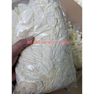 ( Xả Kho gang BÓ CẤY ) Găng tay y tế |  găng tay cao su y tế  có bột không bột