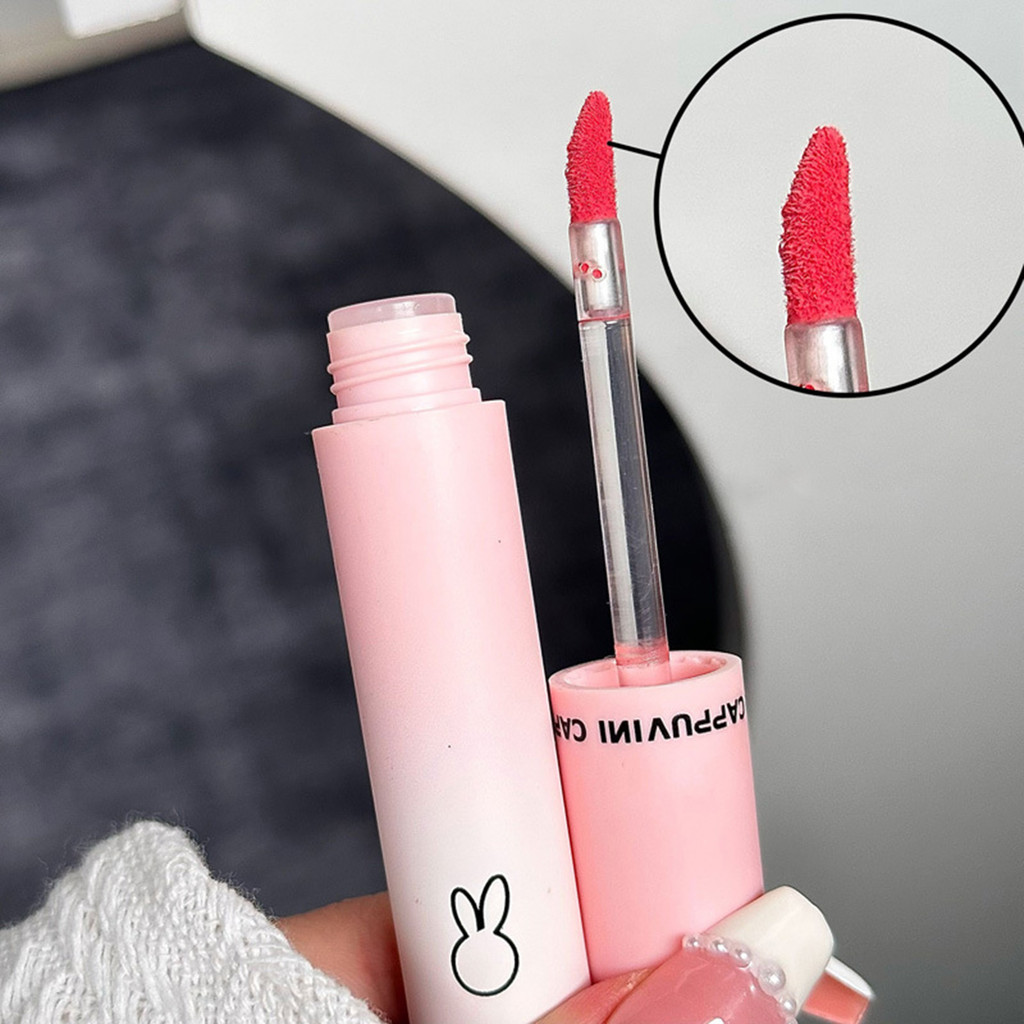 Son môi Velvet Matte Lip Glaze Bảo hiểm toàn diện Màu sắc sắc tố cao