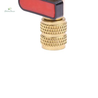 [Nhà Điện] Van Lạnh Điều Hòa Không Khí 1 / 4 "Van Tắt Thẳng SAE Cho R134A R410A R22 R12 Ống Sạc AC Chất Lạnh mới