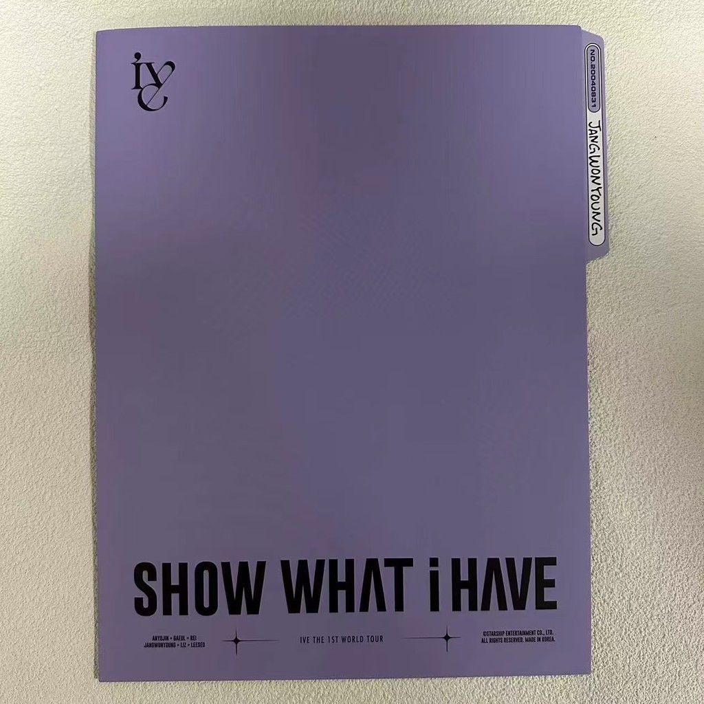 Ive THE 1ST WORLD TOUR [HIỂN THÌ TÔI CÓ] BỘ ẢNH Jang Wonyoung
