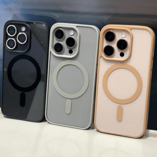 Ốp lưng Acrylic trong suốt màu vàng sa mạc mới tương thích cho iPhone 16 Pro MAX 15 14 13 12 11 Pro MAX 14plus 15plus 16plus 12 / 13mini XR X XS MAX có vỏ bảo vệ chống sốc từ tính
