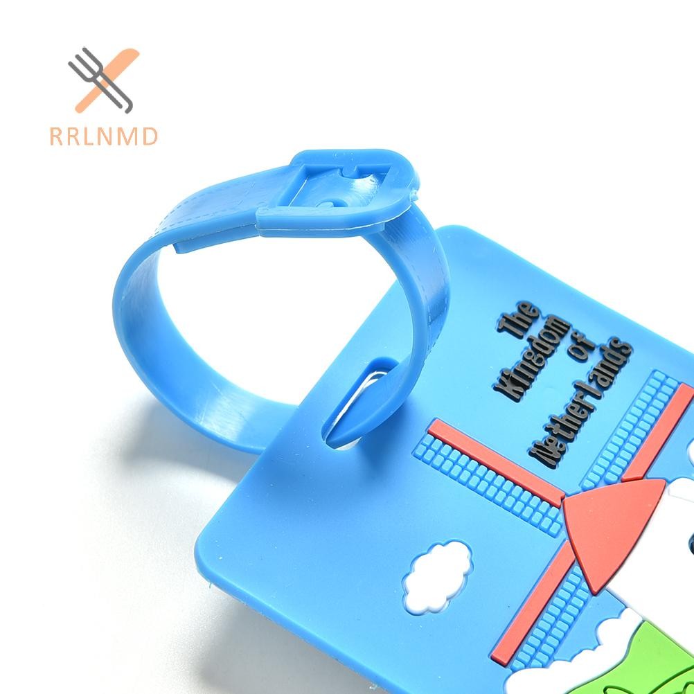 Rrlnmd Thẻ Hành Lý Nhãn Dây Đeo Tên Địa Chỉ ID Vali Túi Hành Lý Nhãn Du Lịch Thẻ MỚI