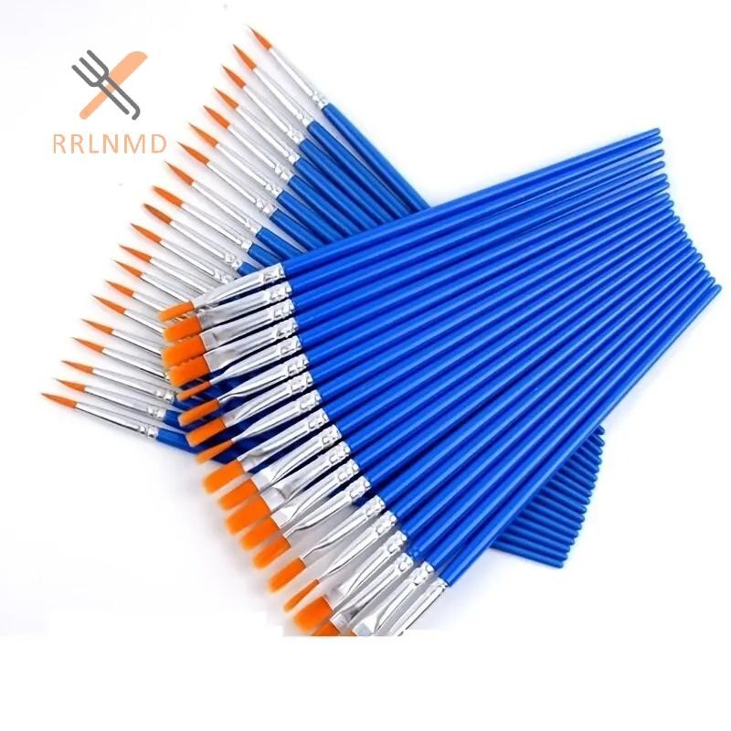 Rrlnmd 20 Chiếc Bàn Chải Để Ngủ Thủ Công Nghệ Thuật Và Thủ Công Cho Nghệ Thuật Móc Dây Paing Thiết Bị MỚI