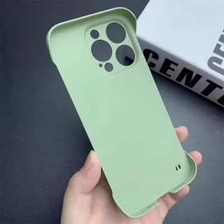 [Jlk] Ốp Điện Thoại Mờ Không Biên Giới Sang Trọng Cho iPhone 11 12 13 14 15 16 Pro Max Ốp Lưng Siêu Mỏng