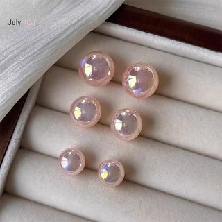 Bông tai đính ngọc trai hồng JULYHOT dành cho nữ - Thanh lịch đơn giản, sang trọng nhẹ nhàng, trang sức dự tiệc thời trang. Giao dịch lớn