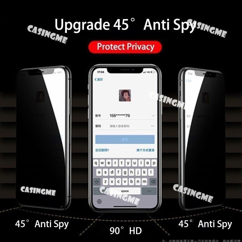 Dành Cho Redmi 15C 4G 2025 Kính Cường Lực Riêng Chống Gián Điệp Full Cover Bảo Vệ Màn Hình Chống Peek Phim Riêng Tư Cho Xiaomi Redmi 15 C Redmi15C 15C 4G 5G 2025 Phim Bảo Mật Chống Peek