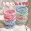 Set 4 Dây Buộc Tóc Lò Xo Co Giãn Tốt Thời Trang Hàn Quốc