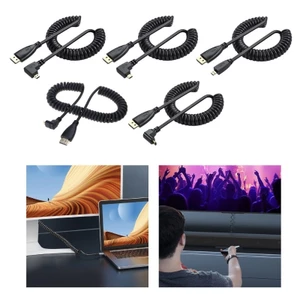 Cáp cuộn lò xo cổng HDTV BTM Dây Video nam sang nam cho rạp hát tại nhà