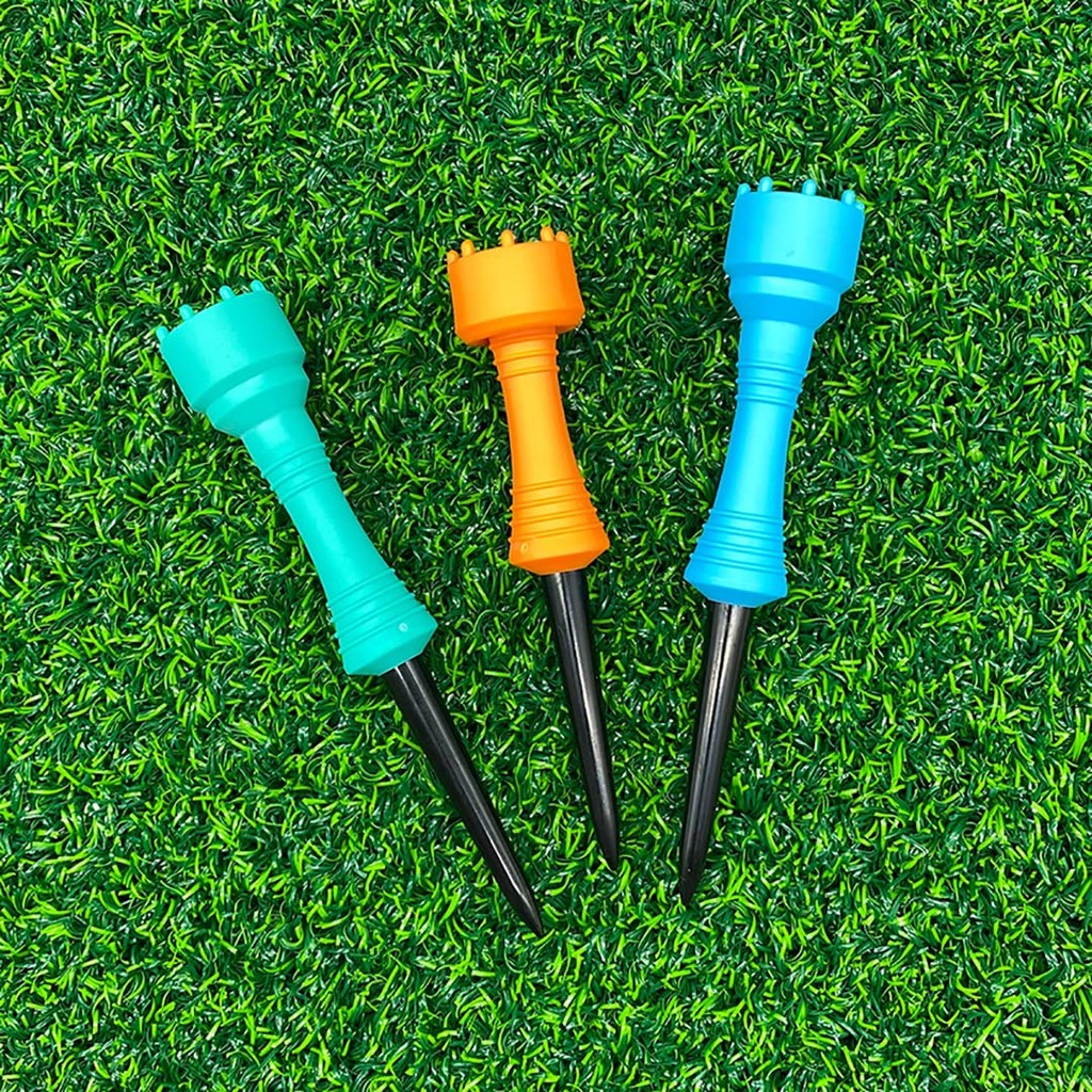 DAIYA GOLF TE-444 Flick Tee – Tee Golf Điều Chỉnh Chiều Cao 2 Cấp Độ với Chén Elastomer Bền Bỉ