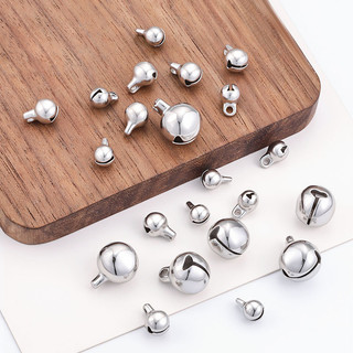 Mặt dây chuyền chuông bằng thép không gỉ diy Vòng cổ Vòng tay Phụ kiện trang sức