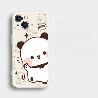 Ốp điện thoại Bubu vui vẻ dễ thương cho iPhone16 / 15 / 14 / 12 / 11 / 13 PRO MAX / PLUS / Mini / X XS XR 6 / 7 silicon lỏng bảo hiểm toàn diện vỏ mềm chống rơi chống sốc