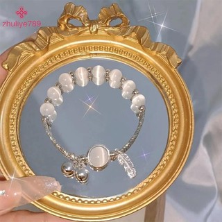 < zhuliye789 > Vòng tay Opal giả thời trang nữ Vòng tay đính cườm dễ thương tinh tế Vòng tay pha lê tự nhiên cho bé gái Quà tặng trang sức dự tiệc Phụ kiện tinh tế