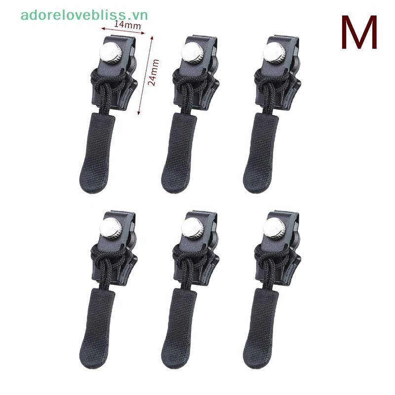 THÊM 6 Cái Đa Năng Dây Kéo Sửa Chữa Bộ Thay Thế Sửa Chữa Dây Kéo Trượt Răng Cứu Hộ Vít Dây Kéo BSS