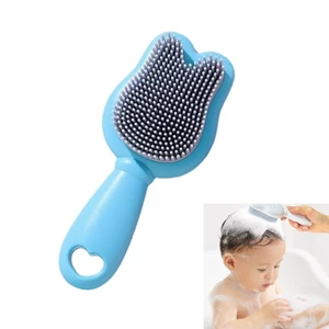 Máy Chà Tóc Mya Bàn Chải Tắm Cho Bé Massage Mềm Bàn Chải Tắm Hoạt Hình Thỏ Họa Tiết Da Thân Thiện Với Đầu Chà Bé Essent