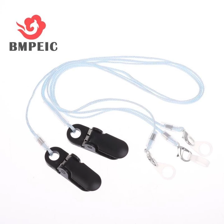 BMPEIC Đa Năng Trợ Thính Kẹp Trợ Thính Phụ Kiện Ngăn Ngừa Mất Máy Trợ Thính Di Động Dây Cố Định Dây Mới